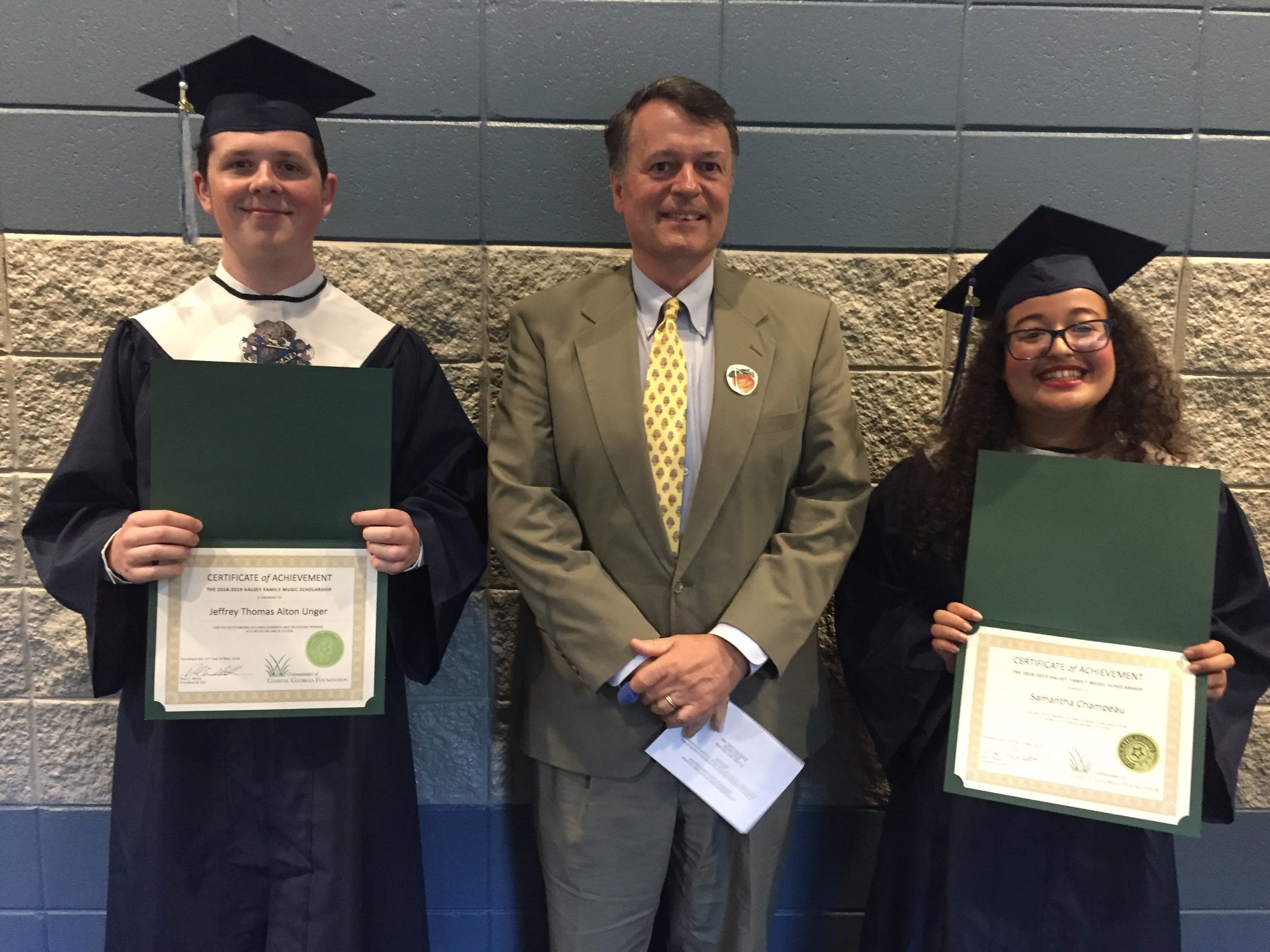 2018 Halsey Scholarship Recipients